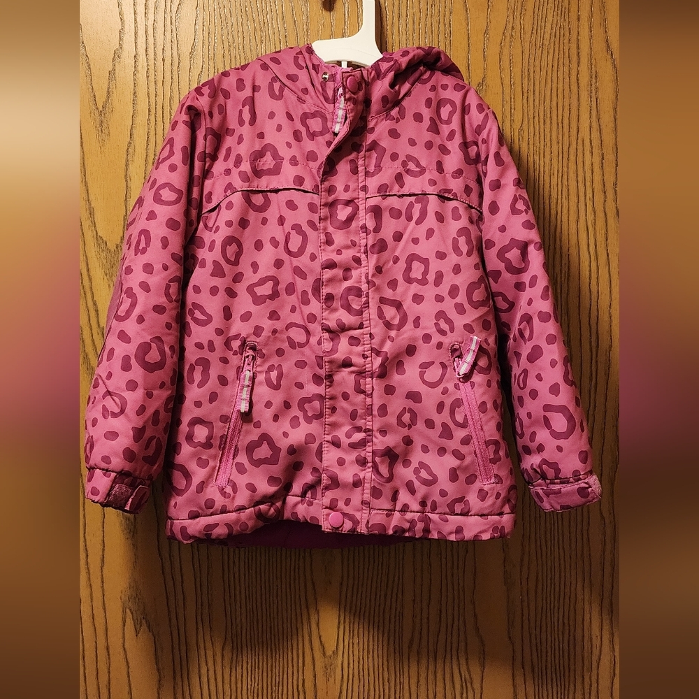 Cat & Jack Pink Leopard Print Jacket